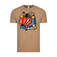 Vintage Coffee hockey coffee Vintage Tee - AdoDesignShop