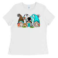 White soccer gnomes Ladies Tee - Zillion Design Studio