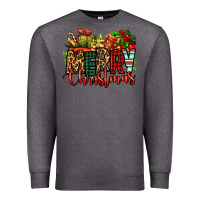 Charcoal Heather merry Christmas Premium Sweatshirt - Jasminsmagicworld