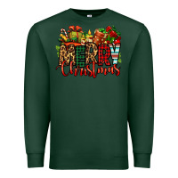 Sports Green merry Christmas Premium Sweatshirt - Jasminsmagicworld