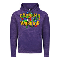 Cloud Purple grandma of a warrior Vintage Hoodie - Artiststas