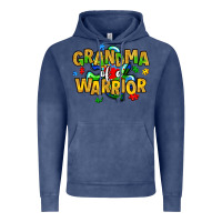 Vintage Denim grandma of a warrior Vintage Hoodie - Artiststas