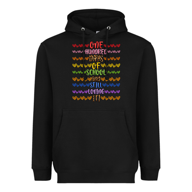 One Hundred Days Of School And Still Loving It! Heavyweight Hoodie by Artiststas | Teevron