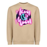 Mushroom neon moon Heavyweight Sweatshirt - JahusDesignShop