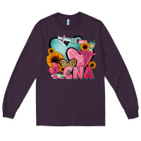 Plum cna nurse Long Sleeve Tee - JahusDesignShop