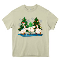 Mossy christmas duck Heavy Core Tee - Zillion Design Studio