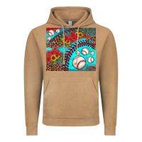 Vintage Camel baseball leopard turquoise sunflower Vintage Hoodie - JahusDesignShop