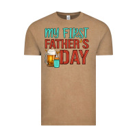 Vintage Coffee my first father's day Vintage Tee - Artiststas