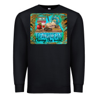 Black teachers change the world mousepad Premium Sweatshirt - BarkalooDesign