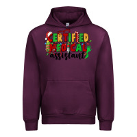 Mauve Wine certified medical assistant Urban Hoodie - CowGirlArtShop