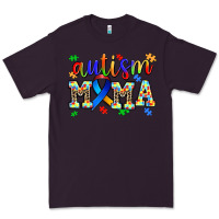 Plum autism mama Premium Tee - AdoDesignShop