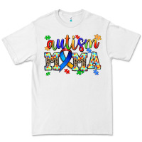White autism mama Premium Tee - AdoDesignShop