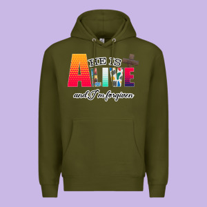 He Is Alive Premium Hoodie Designed By Bettercallsaul