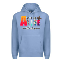 Colony Blue He is Alive Premium Hoodie - Bettercallsaul