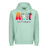 Seafoam He is Alive Premium Hoodie - Bettercallsaul