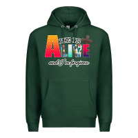 Sports Green He is Alive Premium Hoodie - Bettercallsaul