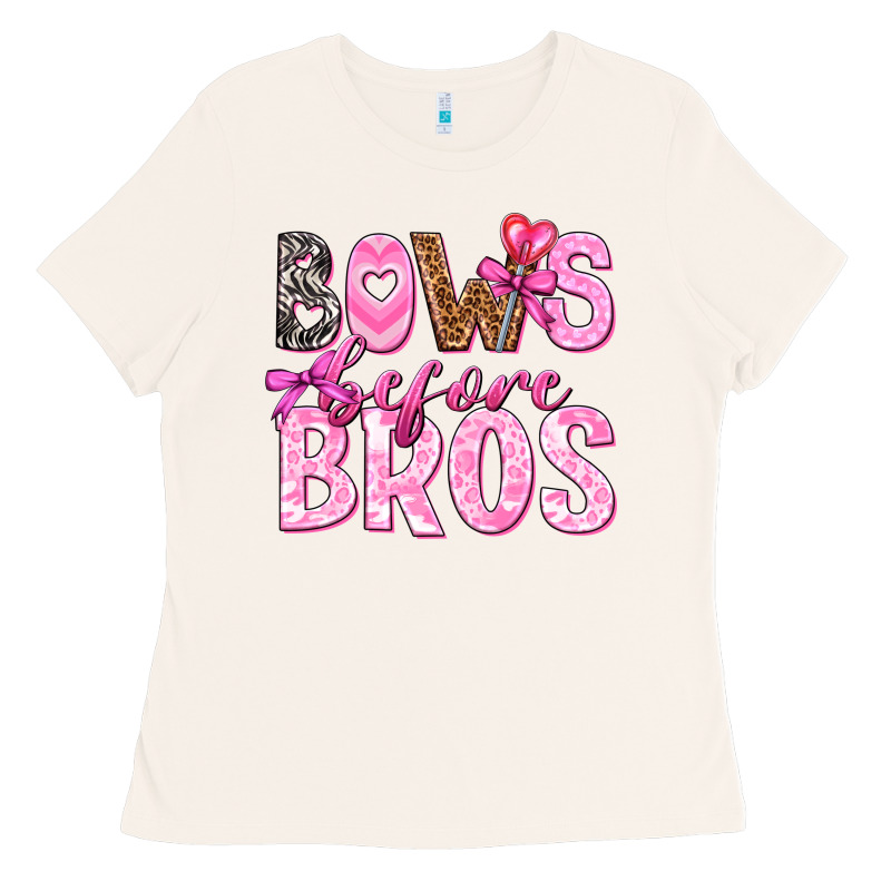Bows Before Bros Ladies Tee by texasbilliewilder | Teevron