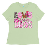 Matcha bows before bros Ladies Tee - texasbilliewilder