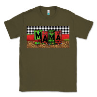 Army Green mama Christmas Classic Tee - Jasminsmagicworld