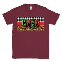 Burgundy mama Christmas Classic Tee - Jasminsmagicworld