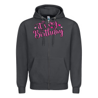 Smoke it s my birthday Zipper Hoodie - MaliasSmallBusiness