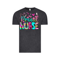 Vintage Black proud nurse Vintage Tee - BundleAndBundleShop