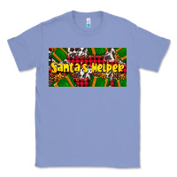 Colony Blue santa's helper with gifts Classic Tee - AdoDesignShop