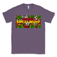Lavender santa's helper with gifts Classic Tee - AdoDesignShop