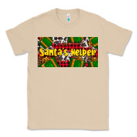 Mushroom santa's helper with gifts Classic Tee - AdoDesignShop