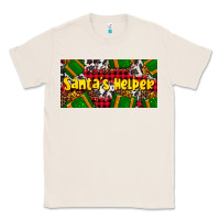 Natural santa's helper with gifts Classic Tee - AdoDesignShop