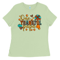 Matcha one thankful papa Ladies Tee - JahusDesignShop