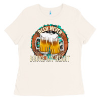 Bone beer never broke my heart Ladies Tee - texasbilliewilder
