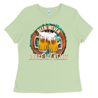 Matcha beer never broke my heart Ladies Tee - texasbilliewilder