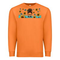 Carrot western mama messy bun Premium Sweatshirt - Jasminsmagicworld