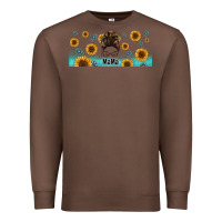 Chestnut western mama messy bun Premium Sweatshirt - Jasminsmagicworld
