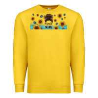 Lemon western mama messy bun Premium Sweatshirt - Jasminsmagicworld