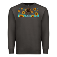 Smoke western mama messy bun Premium Sweatshirt - Jasminsmagicworld