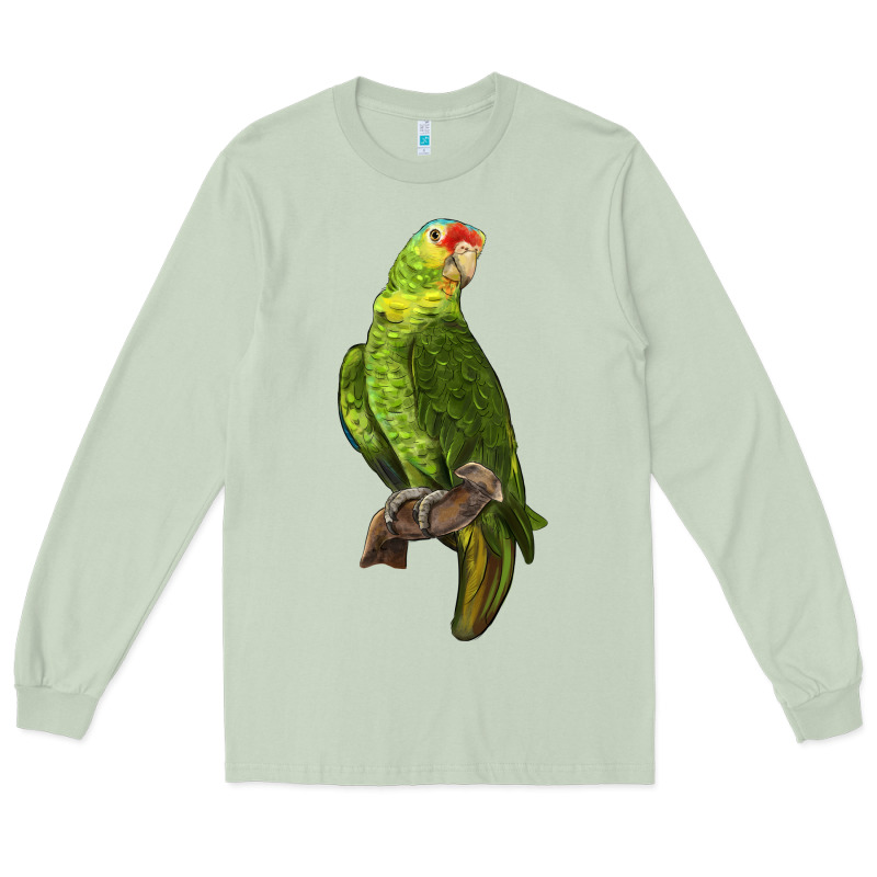 New Zealand Paraket Parrot Long Sleeve Tee by LillyAllenDesigns | Teevron