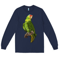 Navy New Zealand Paraket Parrot Long Sleeve Tee - LillyAllenDesigns