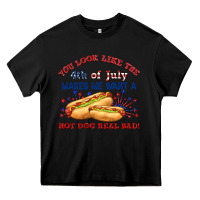 Black dog real bad billie wilder Heavy Core Tee - texasbilliewilder