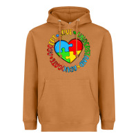 Meerkat autism awareness puzzle heart love understand advo Heavyweight Hoodie - Artiststas