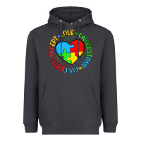 Smoke autism awareness puzzle heart love understand advo Heavyweight Hoodie - Artiststas