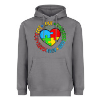 Storm autism awareness puzzle heart love understand advo Heavyweight Hoodie - Artiststas