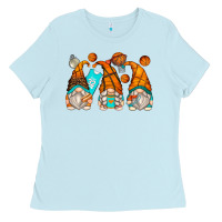 Baby Blue basketball gnomes Ladies Tee - Zillion Design Studio