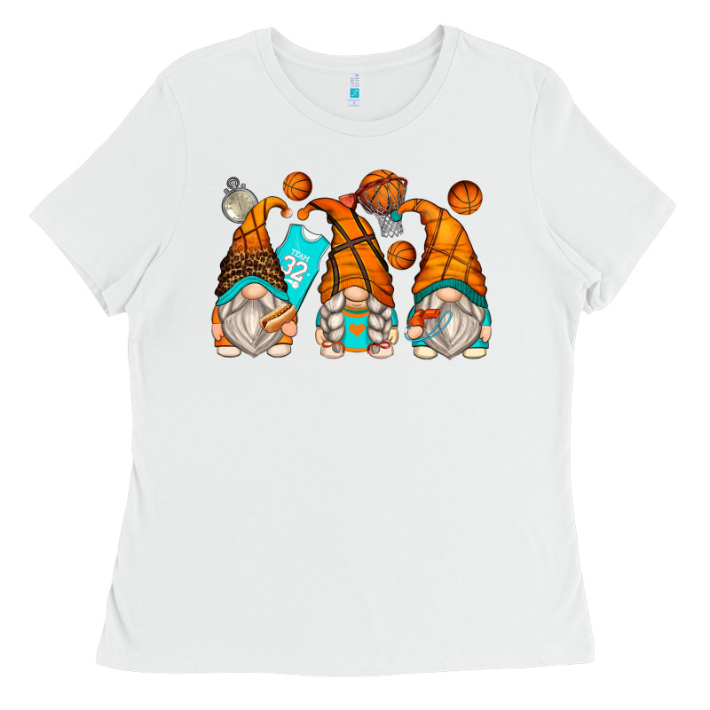 Basketball Gnomes Ladies Tee by Zillion Design Studio | Teevron