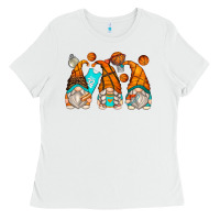 White basketball gnomes Ladies Tee - Zillion Design Studio