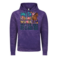 Cloud Purple heres to strong women Vintage Hoodie - Artiststas