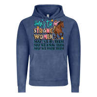 Vintage Denim heres to strong women Vintage Hoodie - Artiststas
