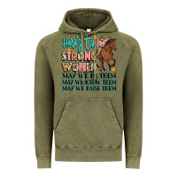 Vintage Olive heres to strong women Vintage Hoodie - Artiststas