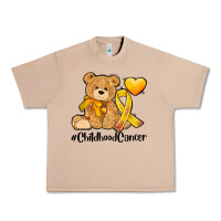 Burro childhood cancer and cancer ribbon Urban Heavy Tee - AdoDesignShop